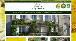 Desktop Screenshot of lesfleursanglaises.fr